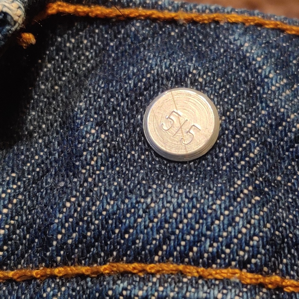 Vtg Levis 515-0693 Orange Tab Blue Jeans USA MADE Denim Pants Men's 35 x 30.5 - Picture 14 of 14